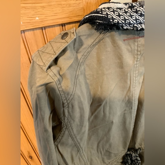 Chic Patchwork Women's Blazer - Picture 5 of 5